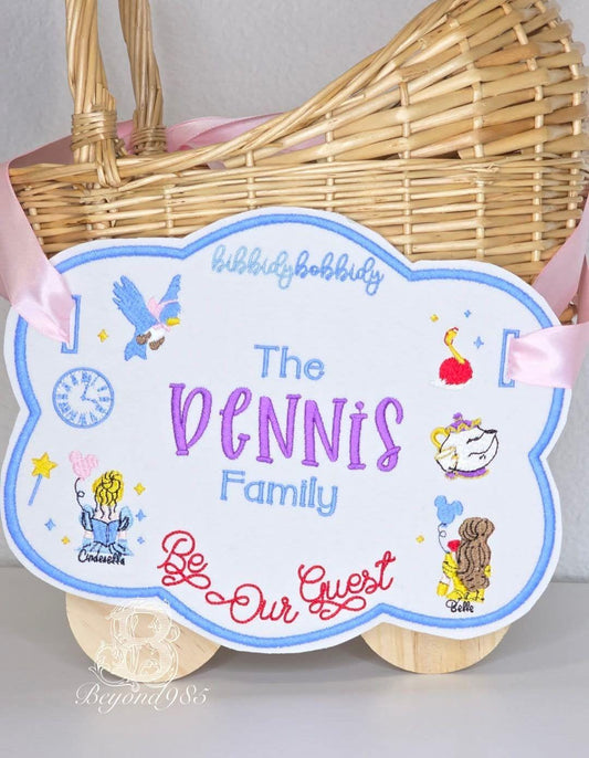 Custom Inspired Themed Stroller Tag