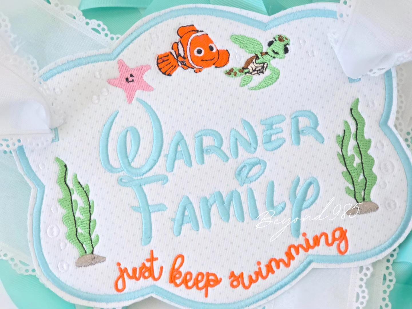 Custom Inspired Themed Stroller Tag