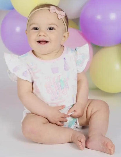 Flutter Sleeve Birthday Bubble