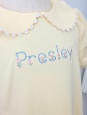 Tulip Name Girls Dress