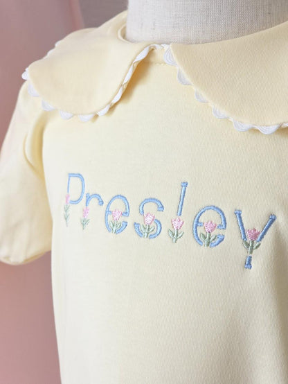 Tulip Name Girls Dress