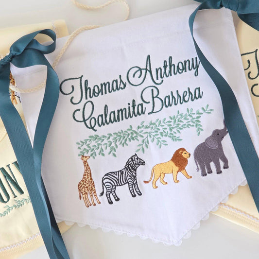 Safari Theme Newborn Door Hanger