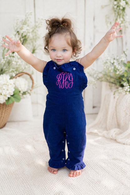 Ruffled Corduroy Jumper