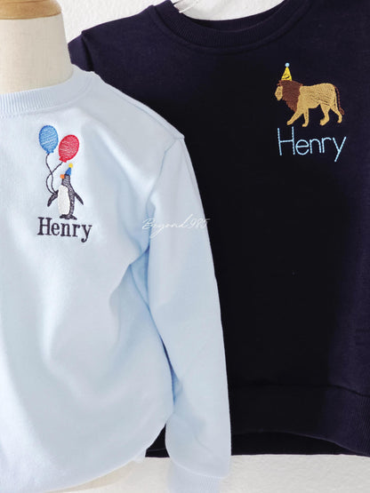 Zoo Birthday Sweatshirts