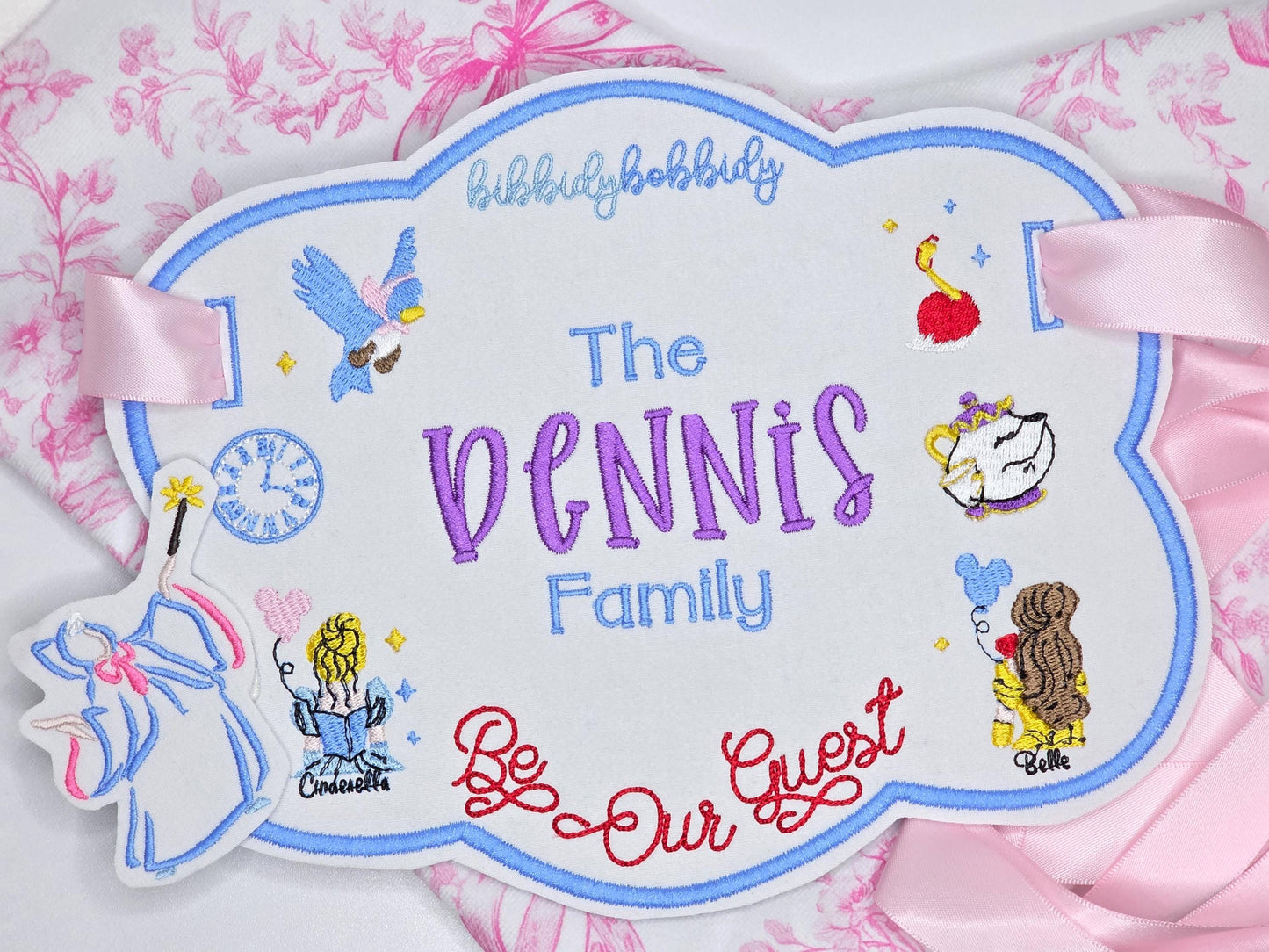 Custom Inspired Themed Stroller Tag