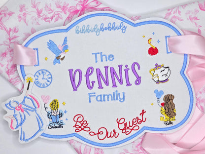 Custom Inspired Themed Stroller Tag