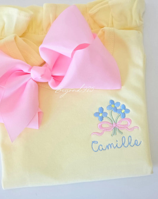 Everyday Ruffle Pocket Tee
