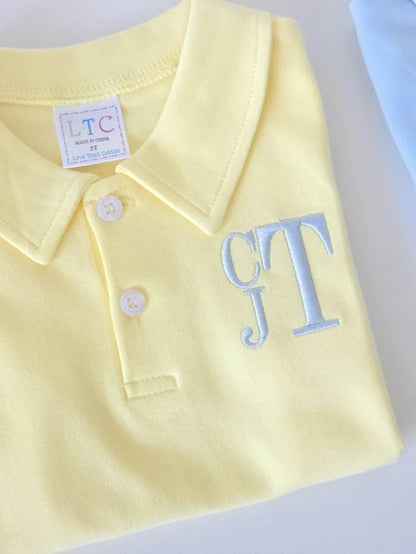 Monogrammed Polo | Boys