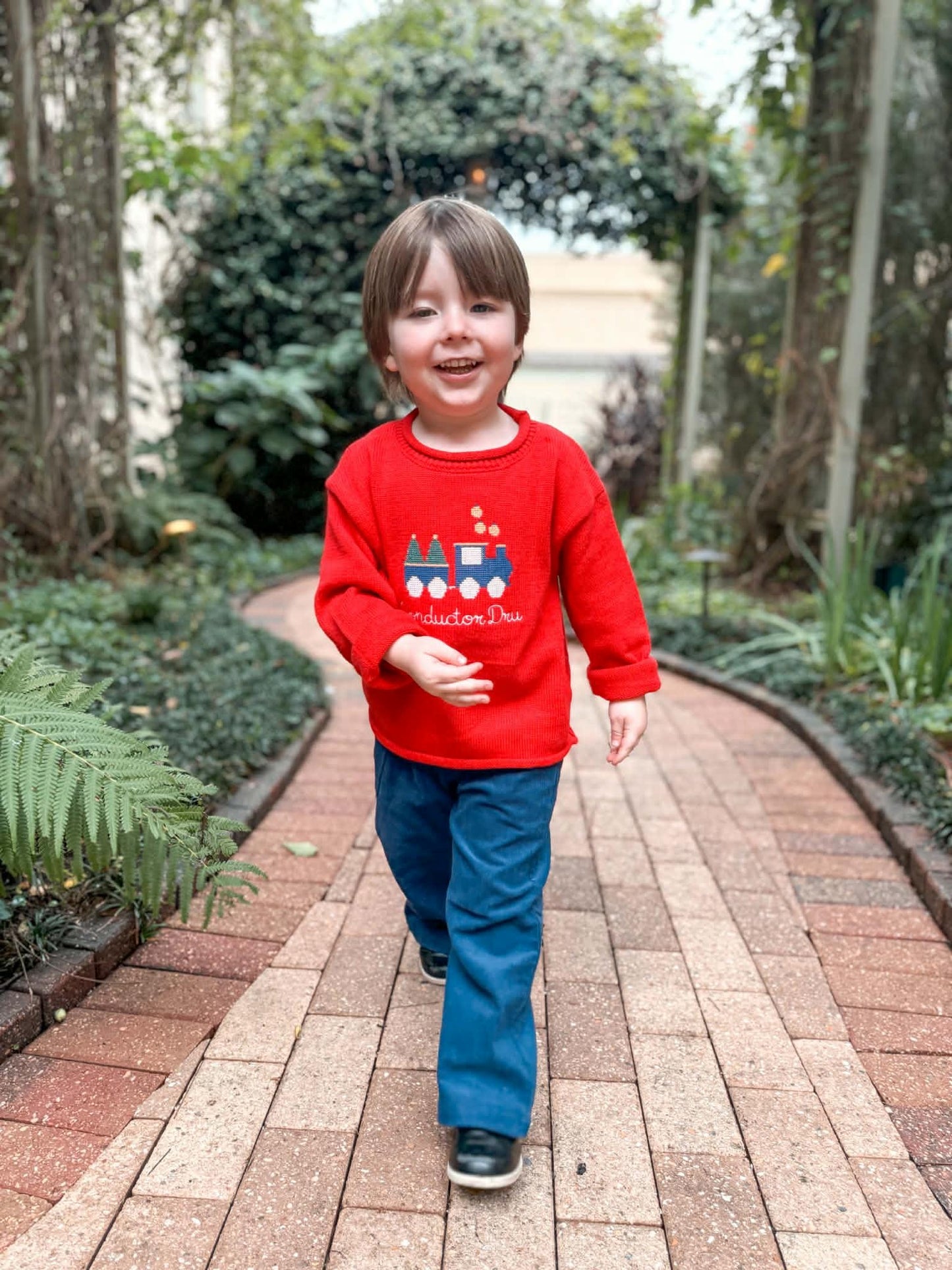 Christmas Conductor Rollneck Sweater