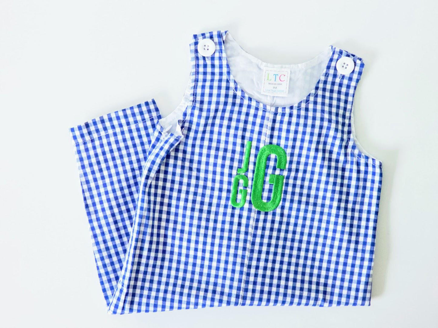 Boys Gingham Longall