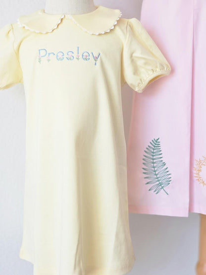 Tulip Name Girls Dress