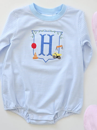 Construction Monogram Bubble