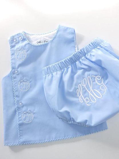 Girls Basketball Diaper Set