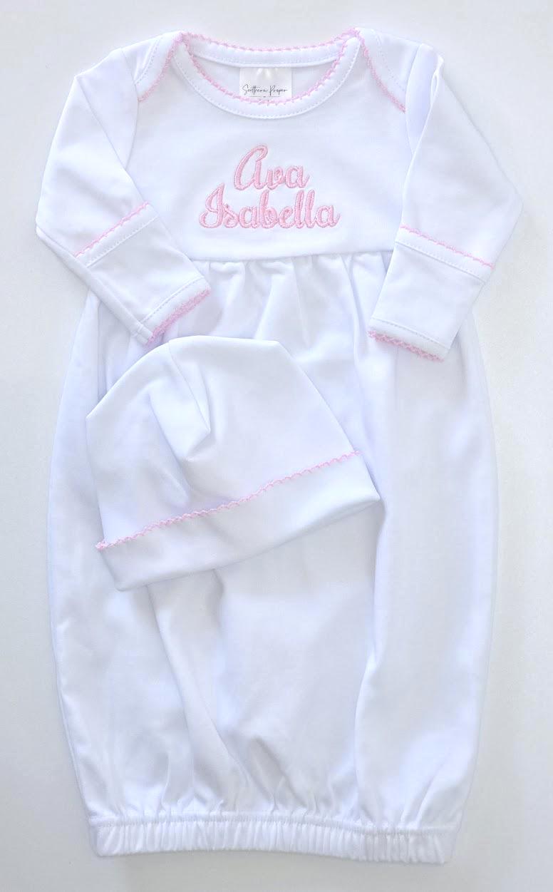 Newborn Girl Coming Home Gown