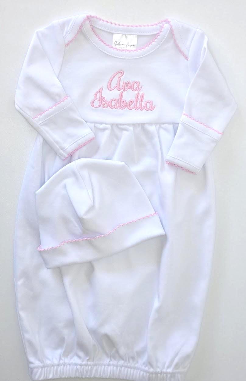 Newborn Girl Coming Home Gown