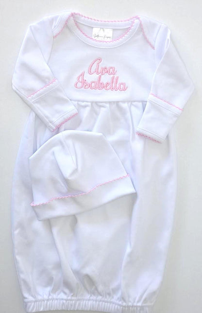 Newborn Girl Coming Home Gown