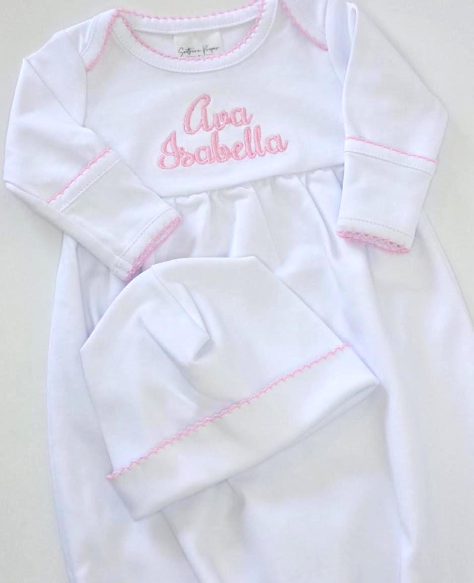 Newborn Girl Coming Home Gown