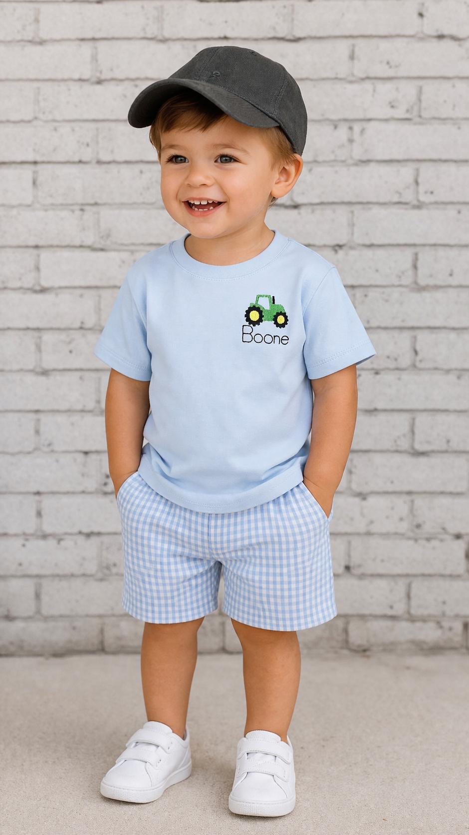 Boys Farm Pocket T-shirts - Long Sleeve