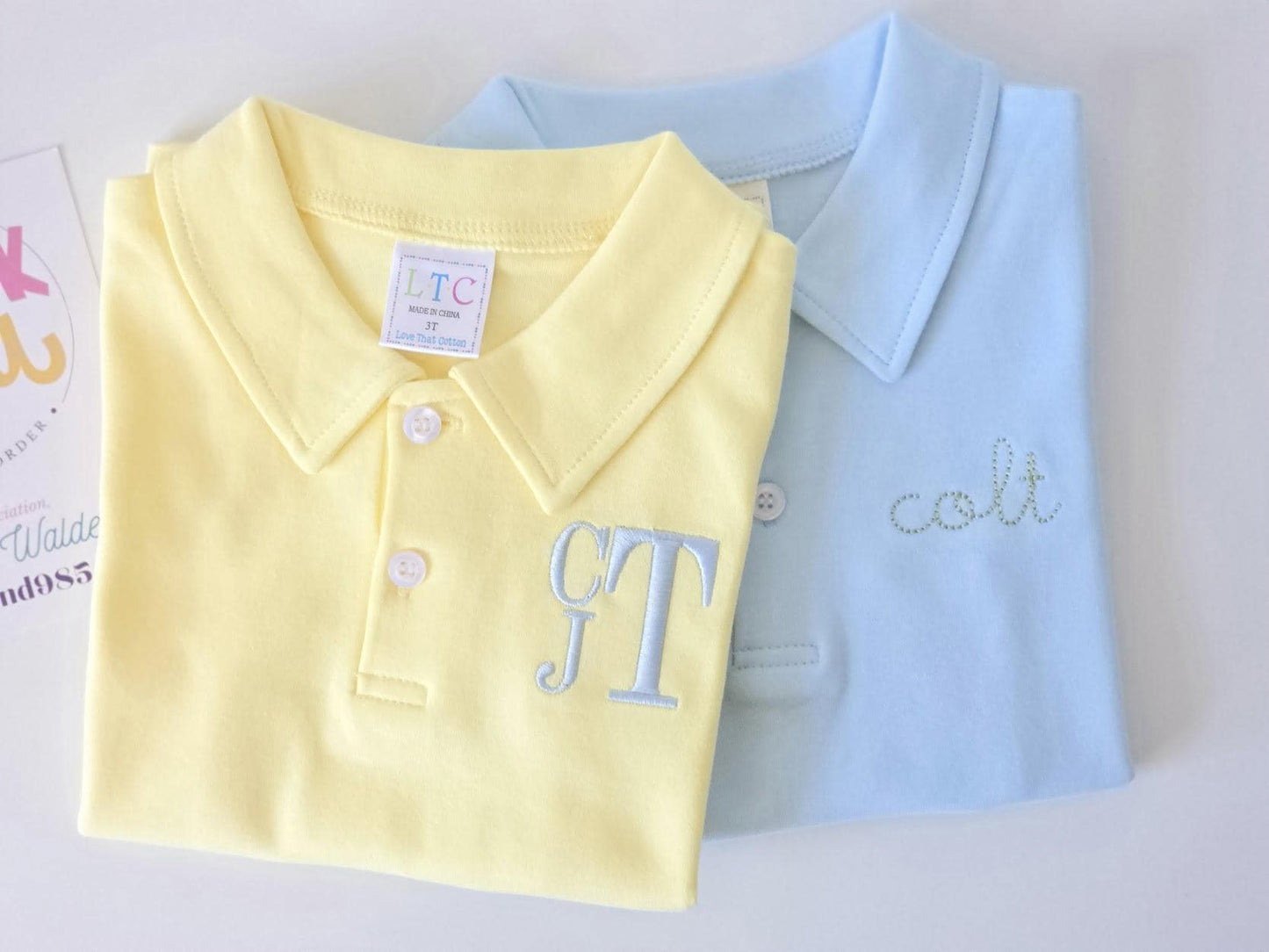 Monogrammed Polo | Boys