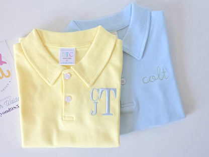 Monogrammed Polo | Boys