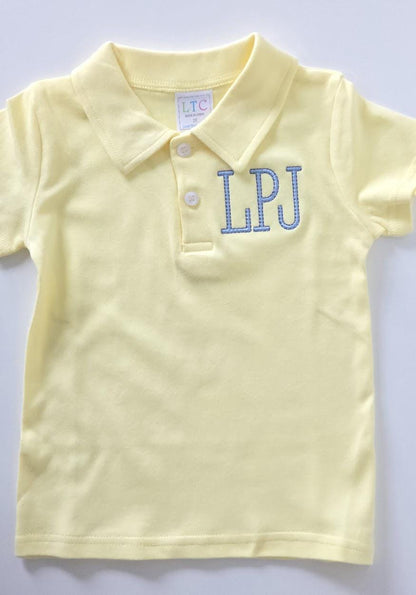 Monogrammed Polo | Boys