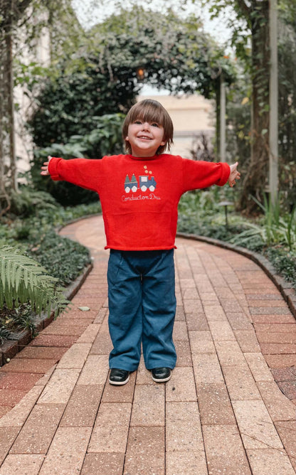 Christmas Conductor Rollneck Sweater