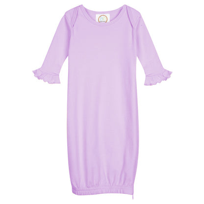 Long Sleeve Ruffle Infant Gown