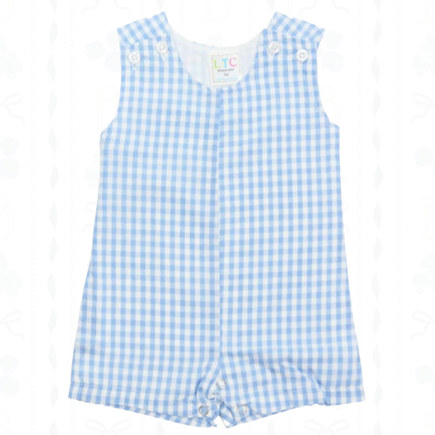 Boys Shortall | Gingham, Seersucker, and Linen