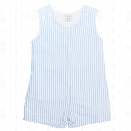 Boys Shortall | Gingham, Seersucker, and Linen