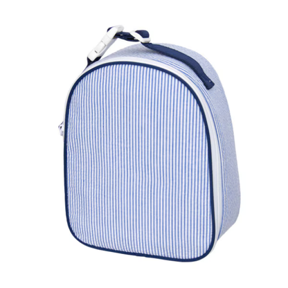 Mint Seersucker Lunch Box | Boys