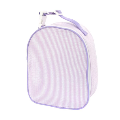 Mint Seersucker Lunch Box | Girls