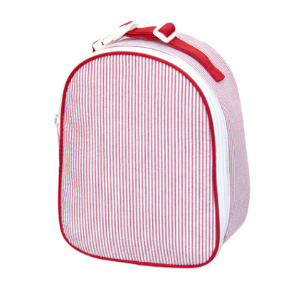 Mint Seersucker Lunch Box | Boys