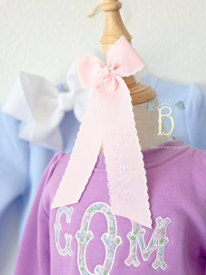 Moonstitch Long Tail Hair Bows