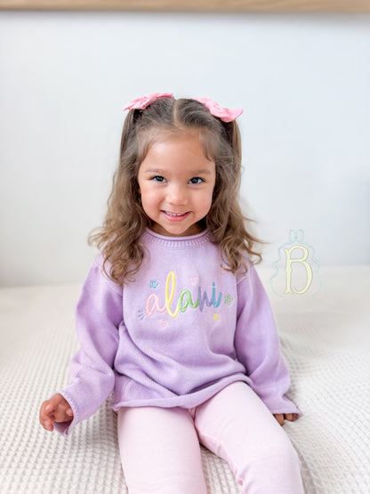 Girls Rollneck Sweater