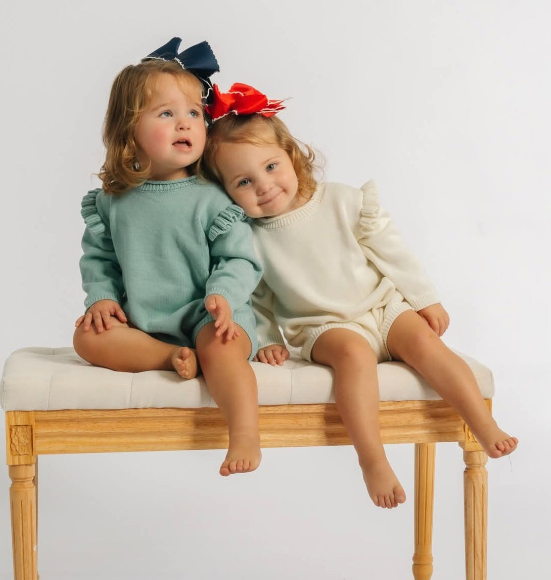 Roll Neck Bubble with Ruffle