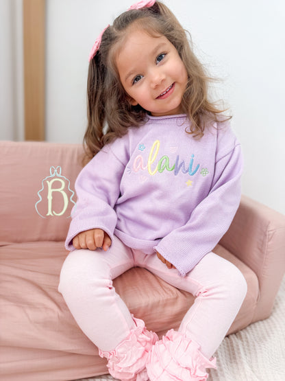Girls Rollneck Sweater