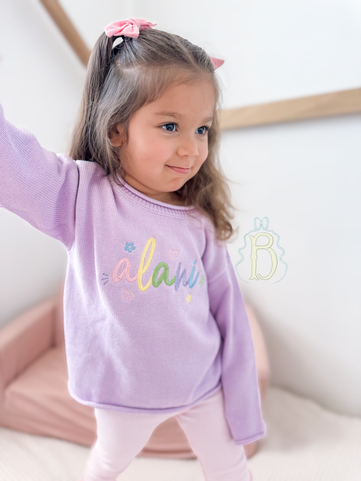 Girls Rollneck Sweater