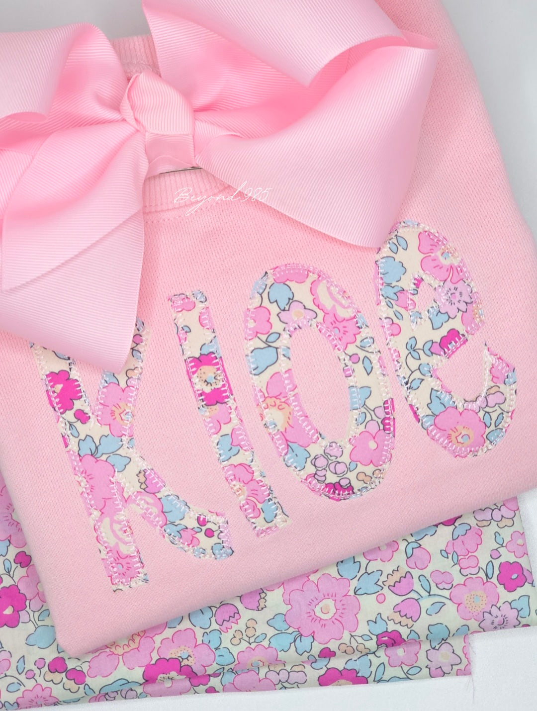 Applique Name Sweatshirts